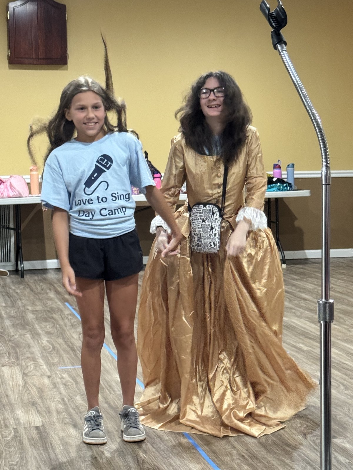 Solo performance moment at Friday showcase